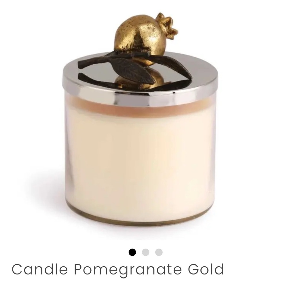 Brand new Gold Pomegranate Candle